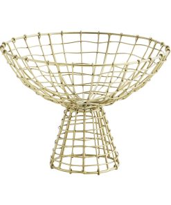 Panier en métal sur pied – M