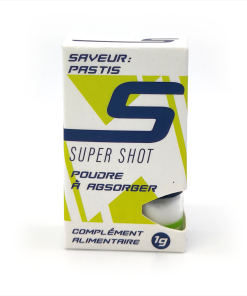 Poudre énergisante – Supershot – Pastis