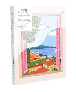 Kit peinture au numéro – Fenêtre sur Naples