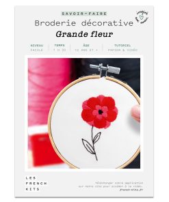 Kit broderie – Grande fleur