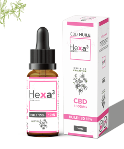Huile de Chanvre au CBD 15% – HEXA3
