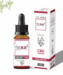Huile de Chanvre au CBD 20% 10ml – HEXA3