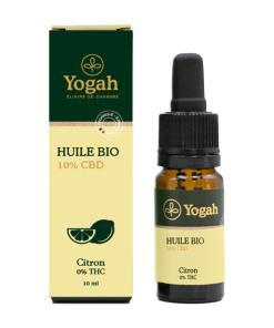 Huile CBD Bio 10% Citron 10mL – YOGAH
