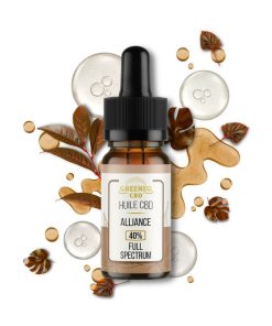 Huile CBD Full Spectrum 40% Alliance 10mL – GREENEO