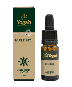 Huile CBD Bio 10% Anis Etoilé 10mL – YOGAH