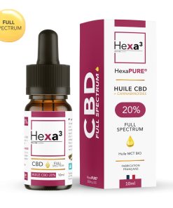 Huile CBD 20% Full Spectrum Bio 10ml – HEXA3