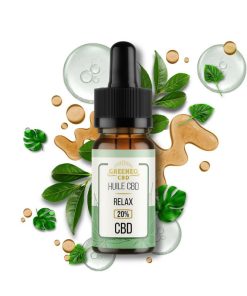 Huile CBD 20% Relax 10mL – GREENEO