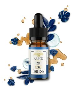 Huile CBD CBN 20% Zen 10mL – GREENEO