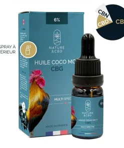 Huile CBG Coco MCT 6% 10mL – NATURE & CBD