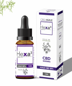 Huile de Chanvre au CBD 30% 10ml – HEXA3