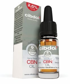 Huile au CBN 2.5 % et CBD 2.5 % – CIBDOL