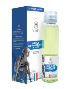 Huile de Massage CBD Sport 100ml – NATURE & CBD