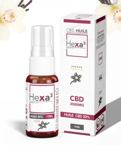 Huile MCT CBD 10% Vanille – Spray – HEXA3