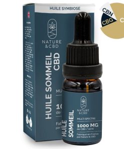 Huile CBD 10% Sommeil Symbiose 10mL – NATURE & CBD