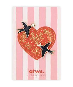 Pin&rsquo;s – Hirondelles (2pcs)