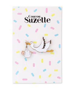 Pin’s – Bébé & Cigogne