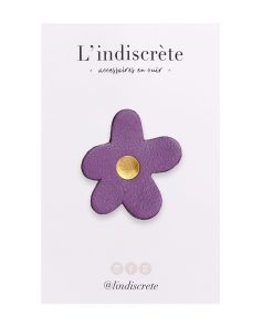 Pin&rsquo;s fleur – Violet