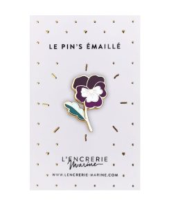 Pin’s émaillé – Pensée sauvage