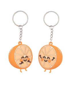 Porte-clés – Orange (2pcs)