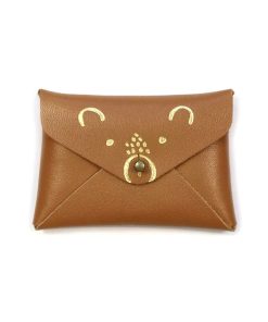 Porte-monnaie mini – Ourson caramel