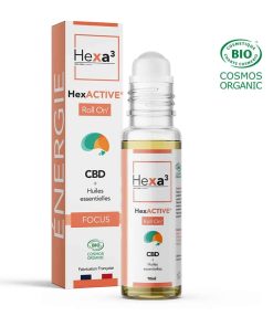 Roll-on CBD Huiles Essentielles Bio Energie 10ml – HEXA3