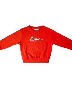 Sweat – Bisou rouge (enfant)