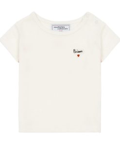 T-shirt – Bisou brodé (enfant)