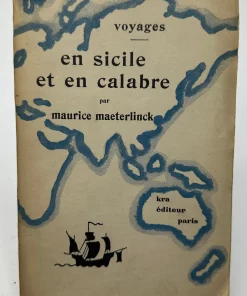 en Sicile et en Calabre par Maurice Maeterlinck