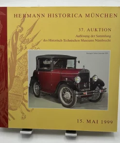 HERMANN HISTORICA MÜNCHEN 37. AUKTION Auflösung der Sammlung des Historisch-Technischen Museums Nümbrecht 15 mai 1999