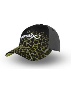 Casquette Matrix Hex Print Cap – Black
