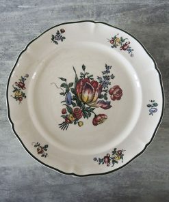 Ancien Compotier en Faïence Villeroy & Boch – 1562 – Tulipe